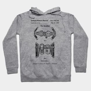 Tie bomber patent gift idea Hoodie